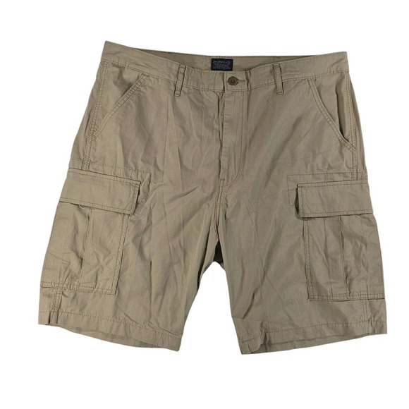 Levi's Other - Levis Cargo Shorts Mens 38 Khaki Ripstop Outdoor Baggy Casual Skater Y2K